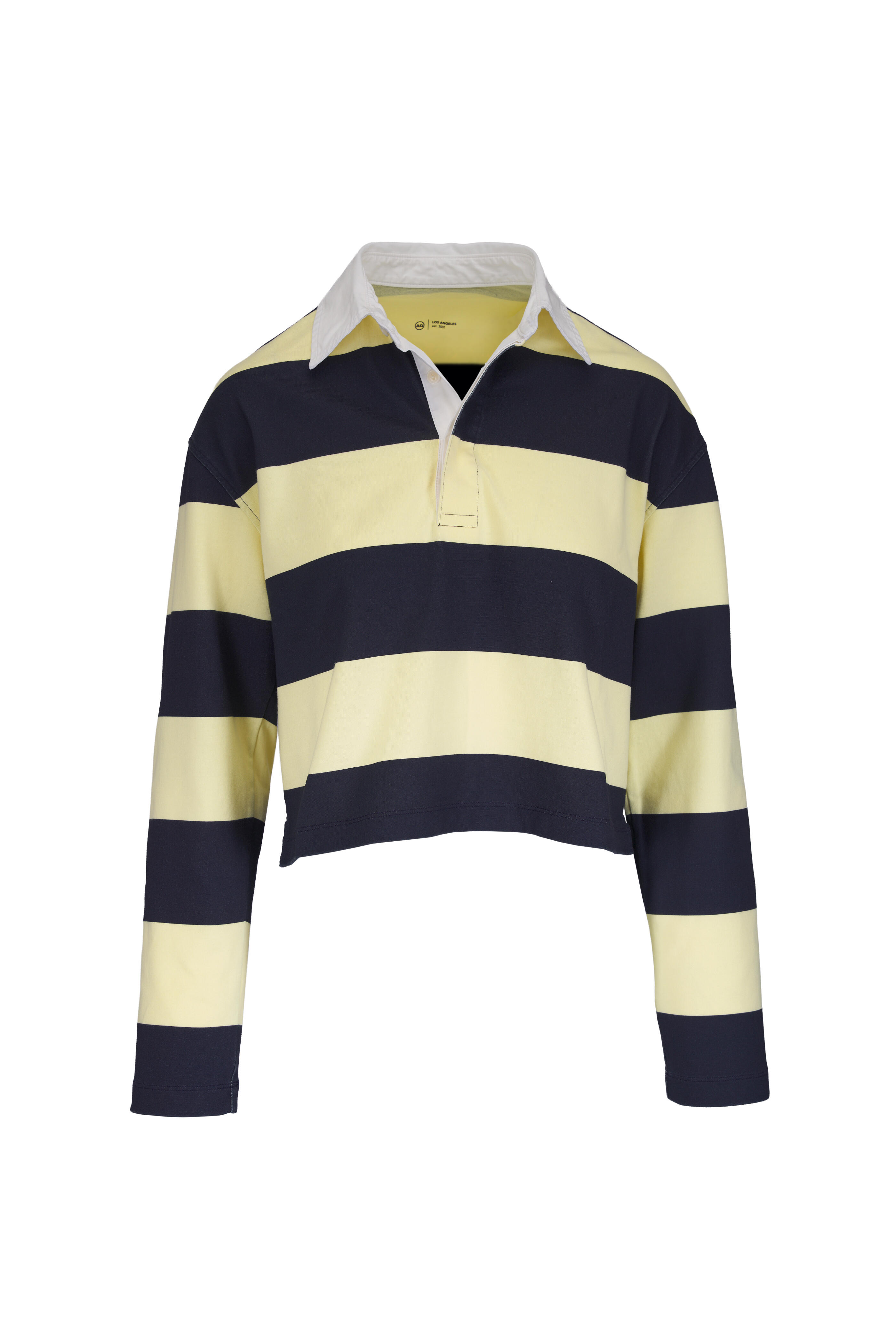 AG - Londyn Yellow & Navy Stripe Rugby Shirt