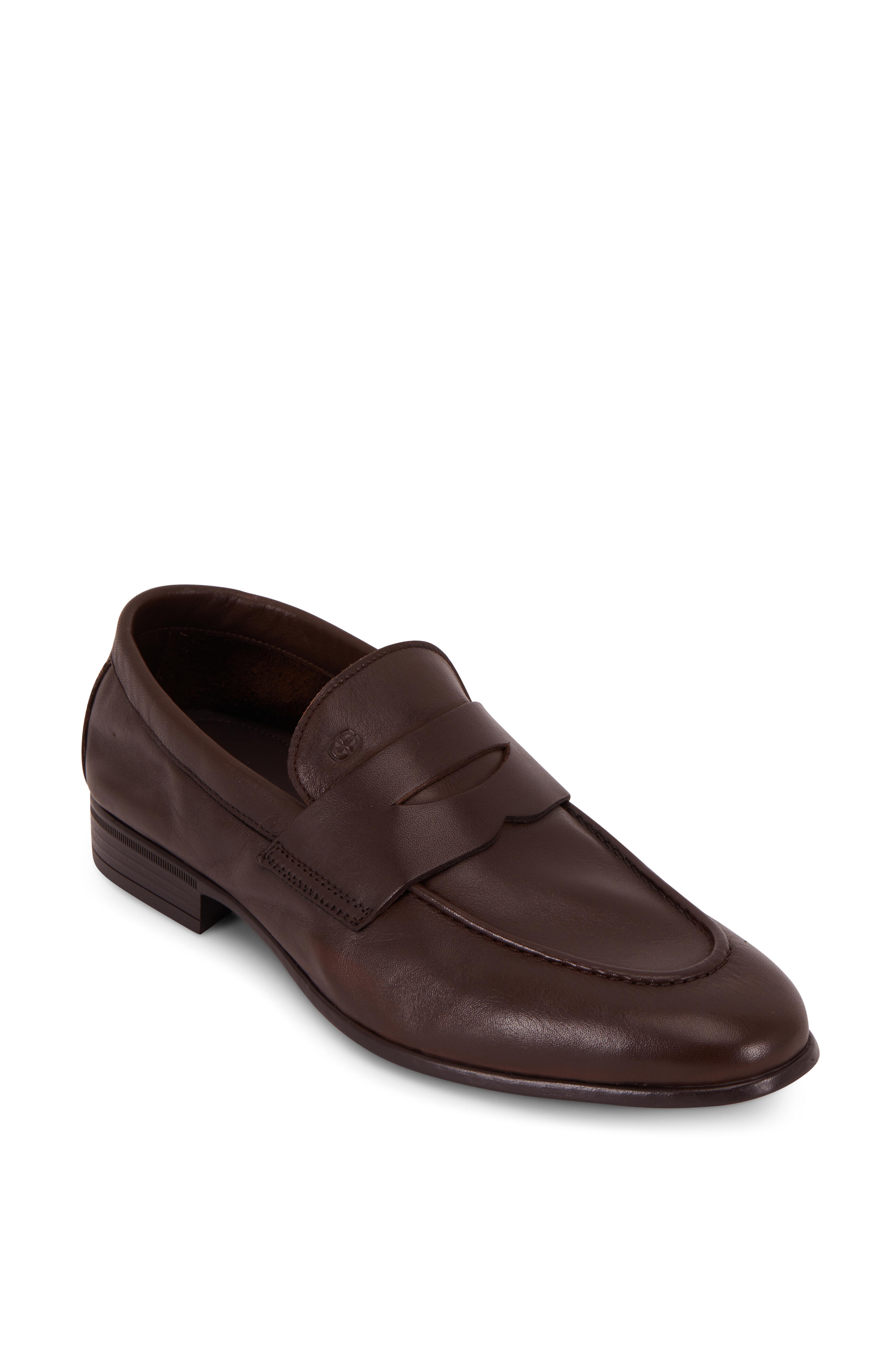 Dark Brown Soft Leather Loafer