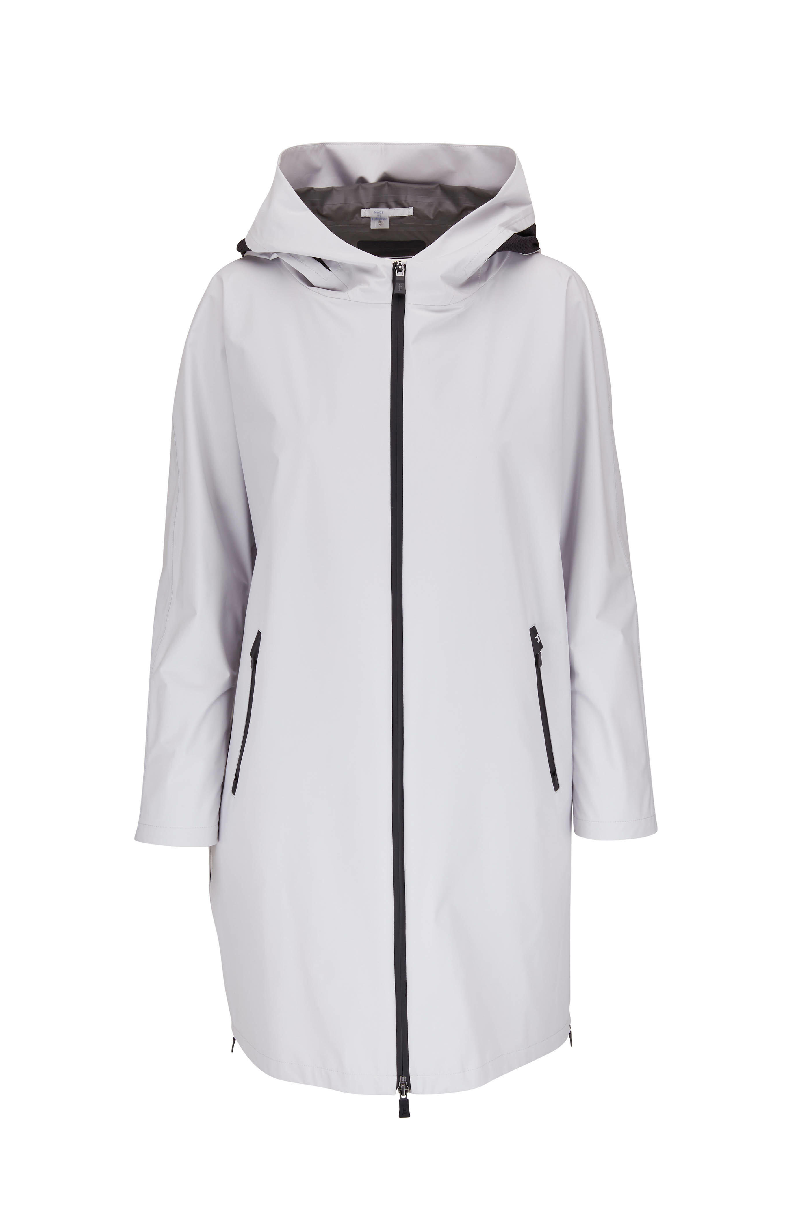 Herno - Laminar Ice White Gore-Tex Hooded Parka Shell