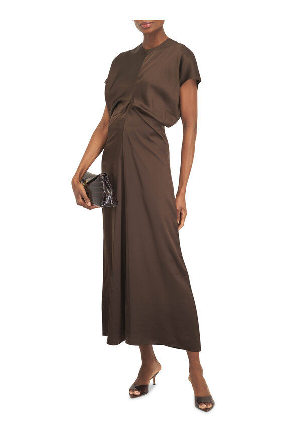 Gianvito Rossi Elle Brown Plexi Sandal, 55mm - view 6