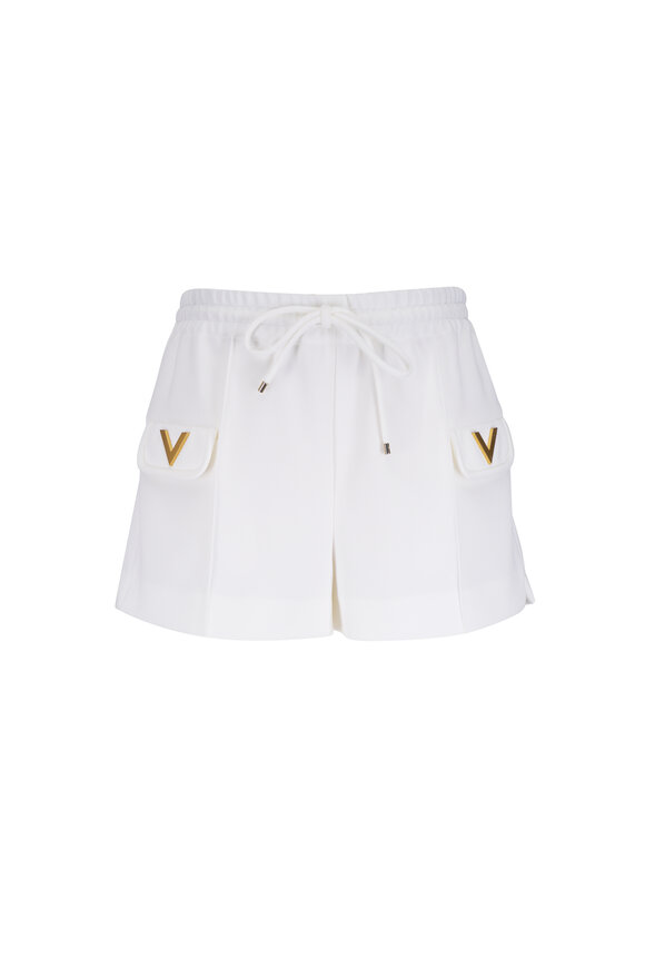 Saint Laurent - Black Ribbed Bike Shorts | Mitchell Stores