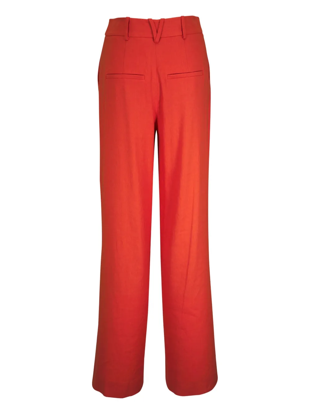 Veronica Beard - Heyser Persimmon Wide-Leg Pant | Mitchell