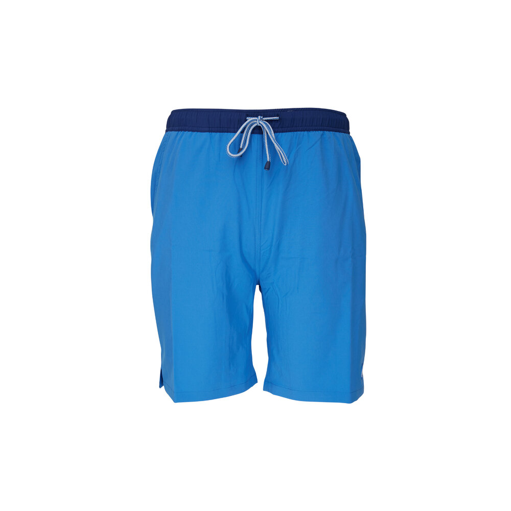 Peter Millar - Carnival Blue Crown Club Swim Trunks