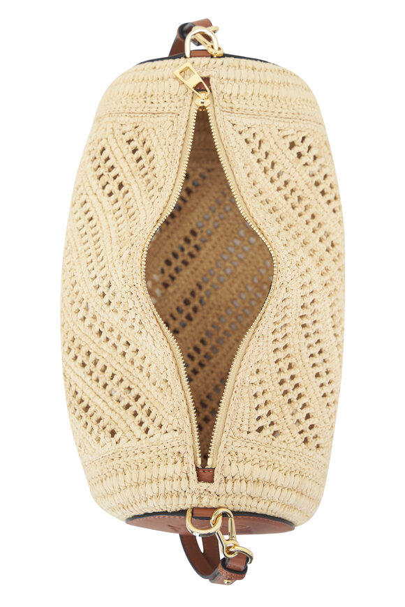 Loewe - Bracelet Natural & Tan Raffia Pouch