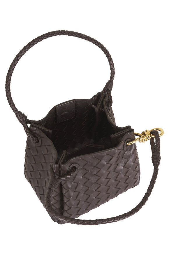 Bottega Veneta Small Parachute Fondant Intrecciato Leather Bag - view 6