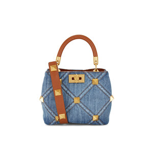 【Valentino Bags】海外限定 Kelly Denim ショルダーバッグ Valentino Bags Bigs Denim Crossbody bag cotton jeans