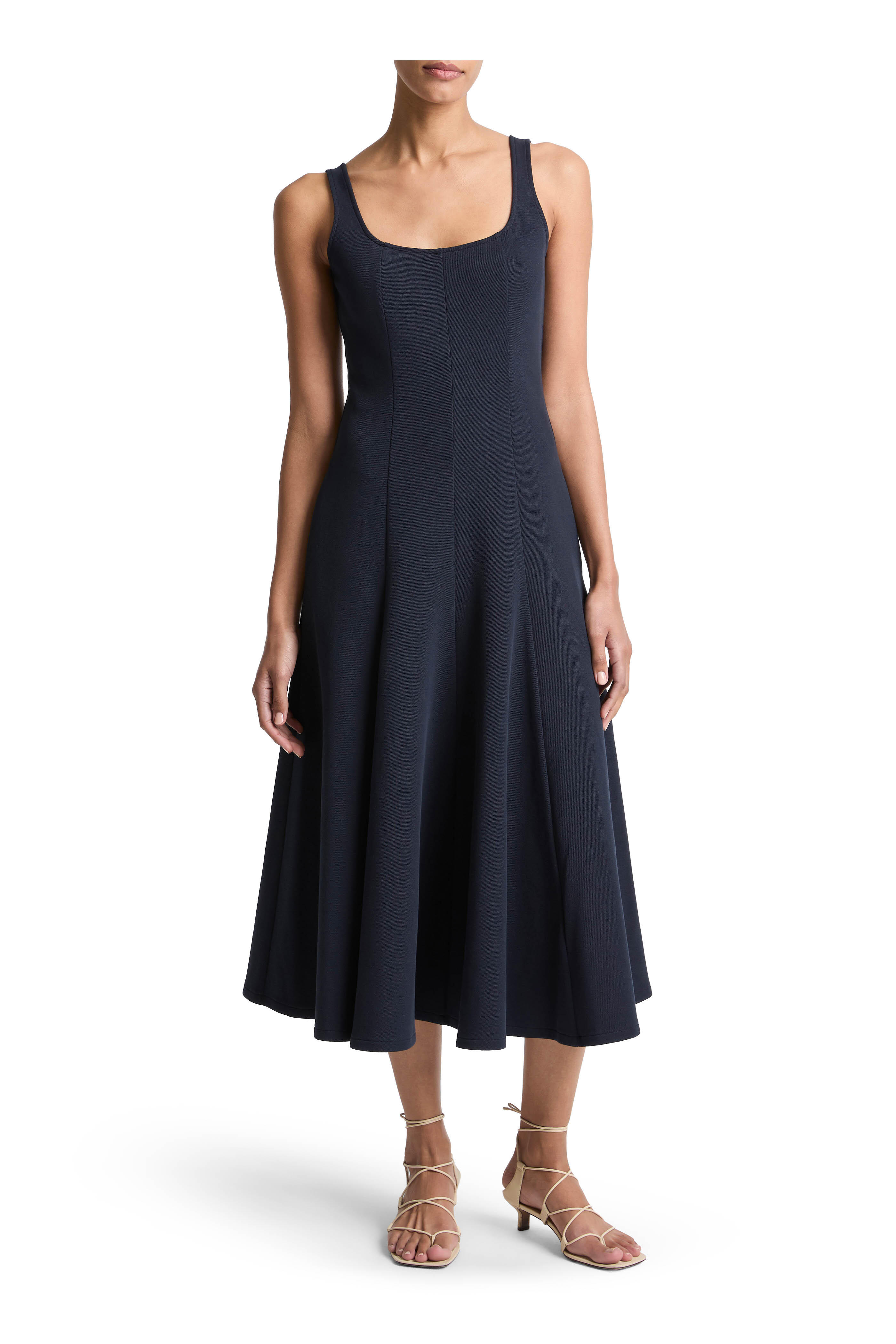 Vince - Eclipse Seamed Midi Dress - view 2