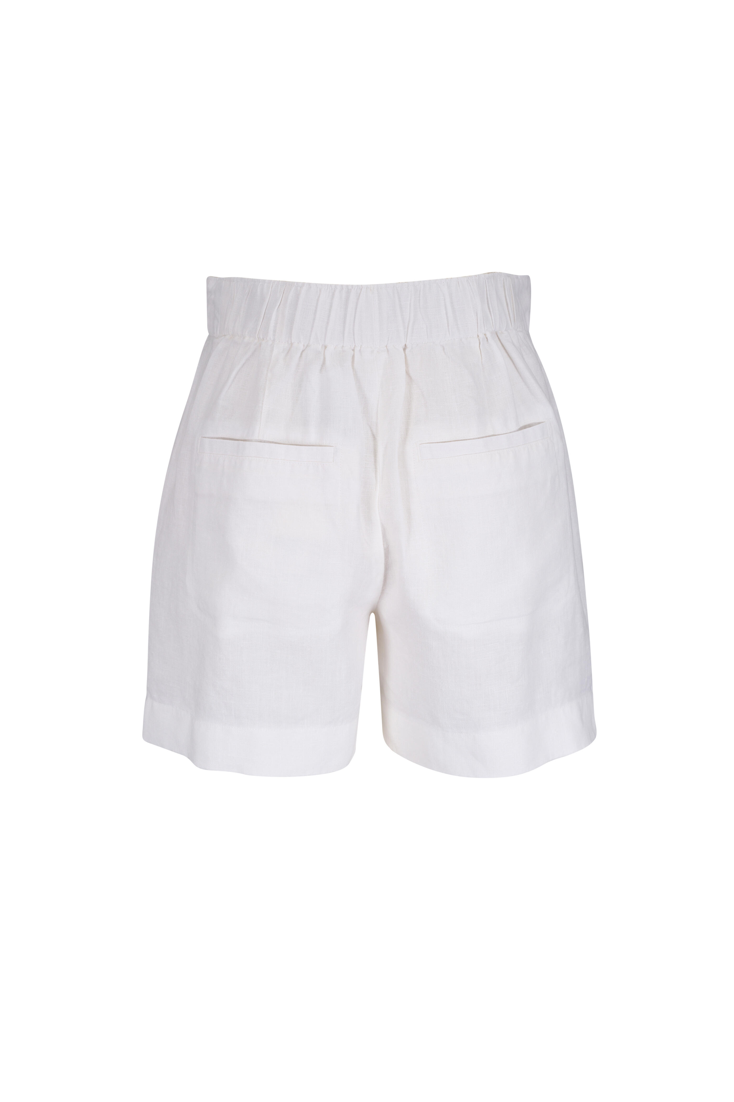 Vince - Off White Hemp Shorts | Mitchell Stores