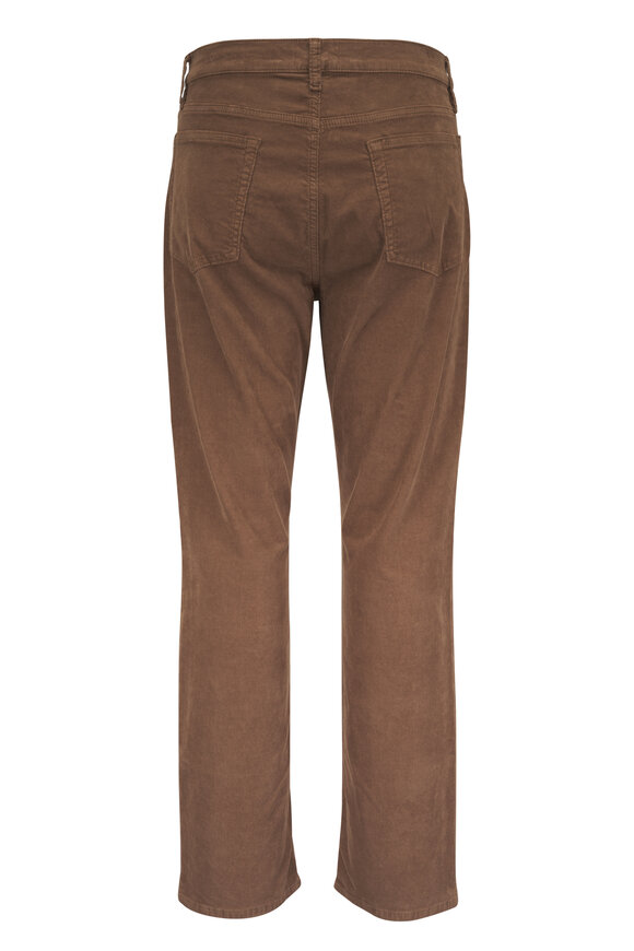Frame Soft Taupe Modern Straight Corduroy Pant - view 2