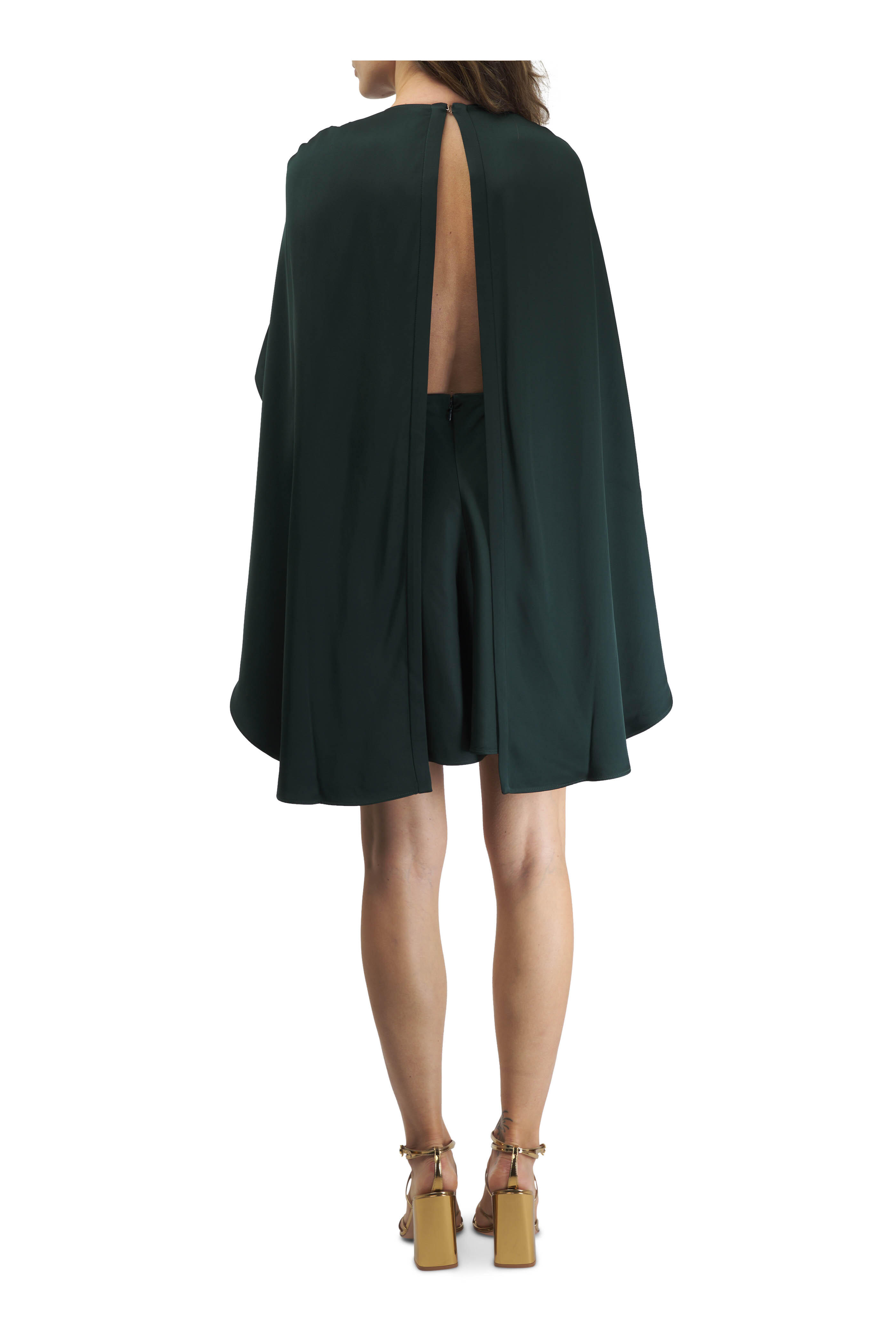 【Zimmermann】EDEN CASCADING MINI DRESS カスケード ミニ Zimmermann - Eden Bottle Green Cascading Mini Dress