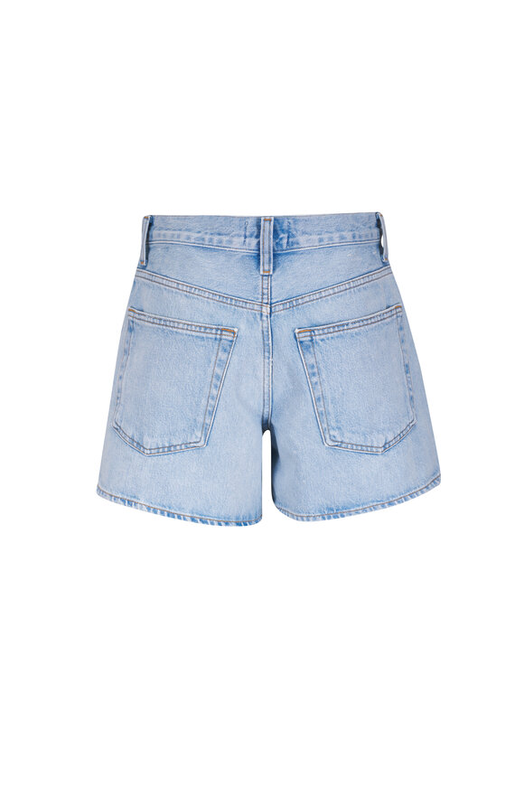 Agolde Leith Convert Denim Shorts - view 3