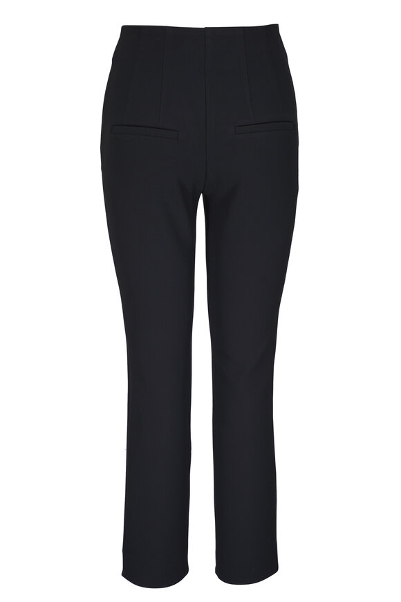 Veronica Beard - Stila Black Straight Leg Crop Pant