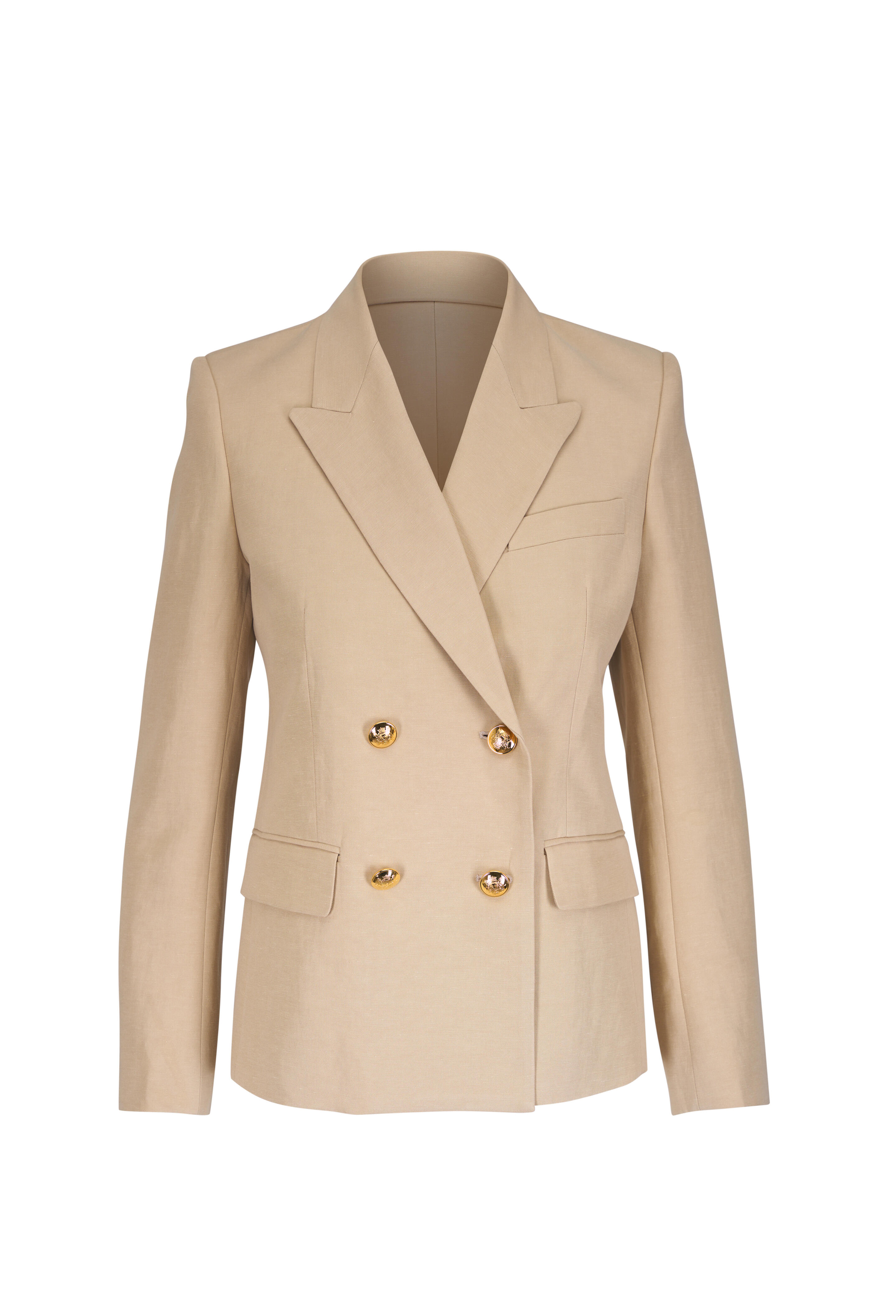 Nili Lotan - Veda Khaki Double Breasted Jacket