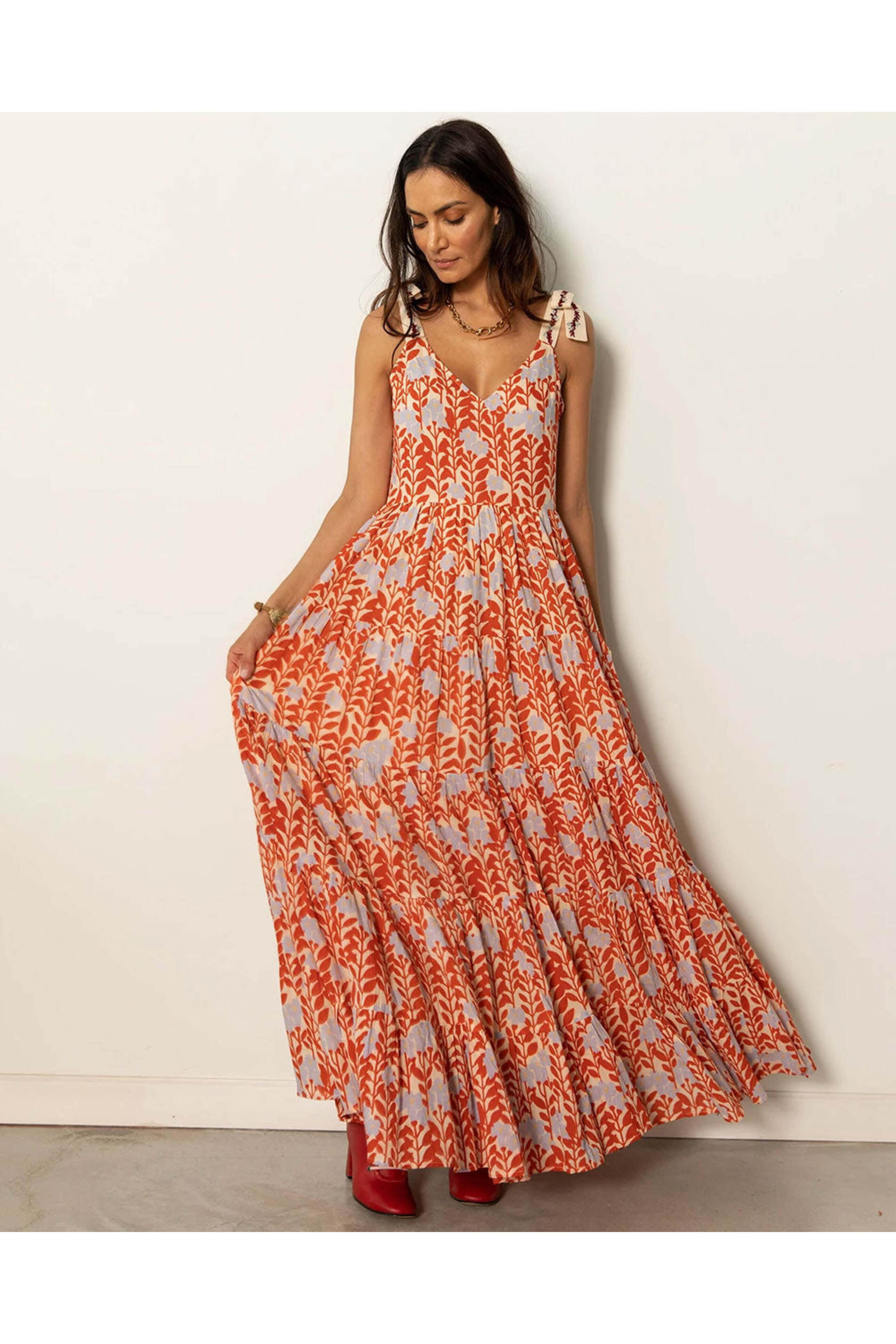 Carolina K - Belen Flowers Marieta Dress