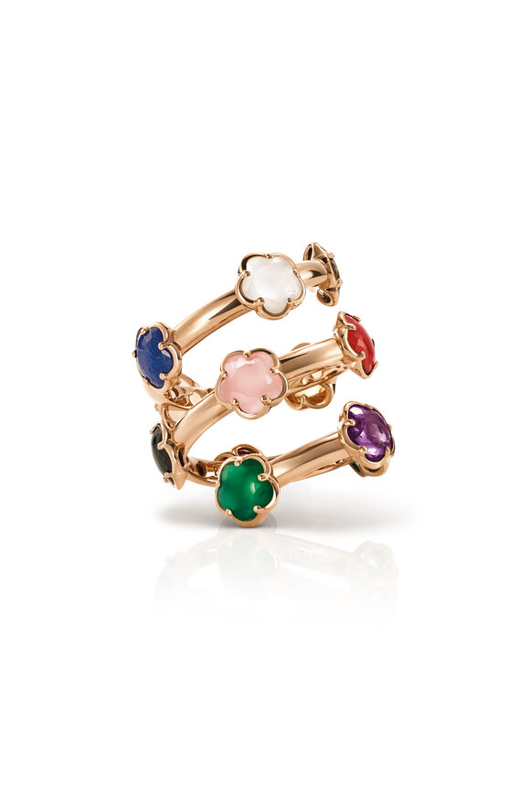 Pasquale Bruni 18k Rose Gold Figlia Dei Fiori Ring