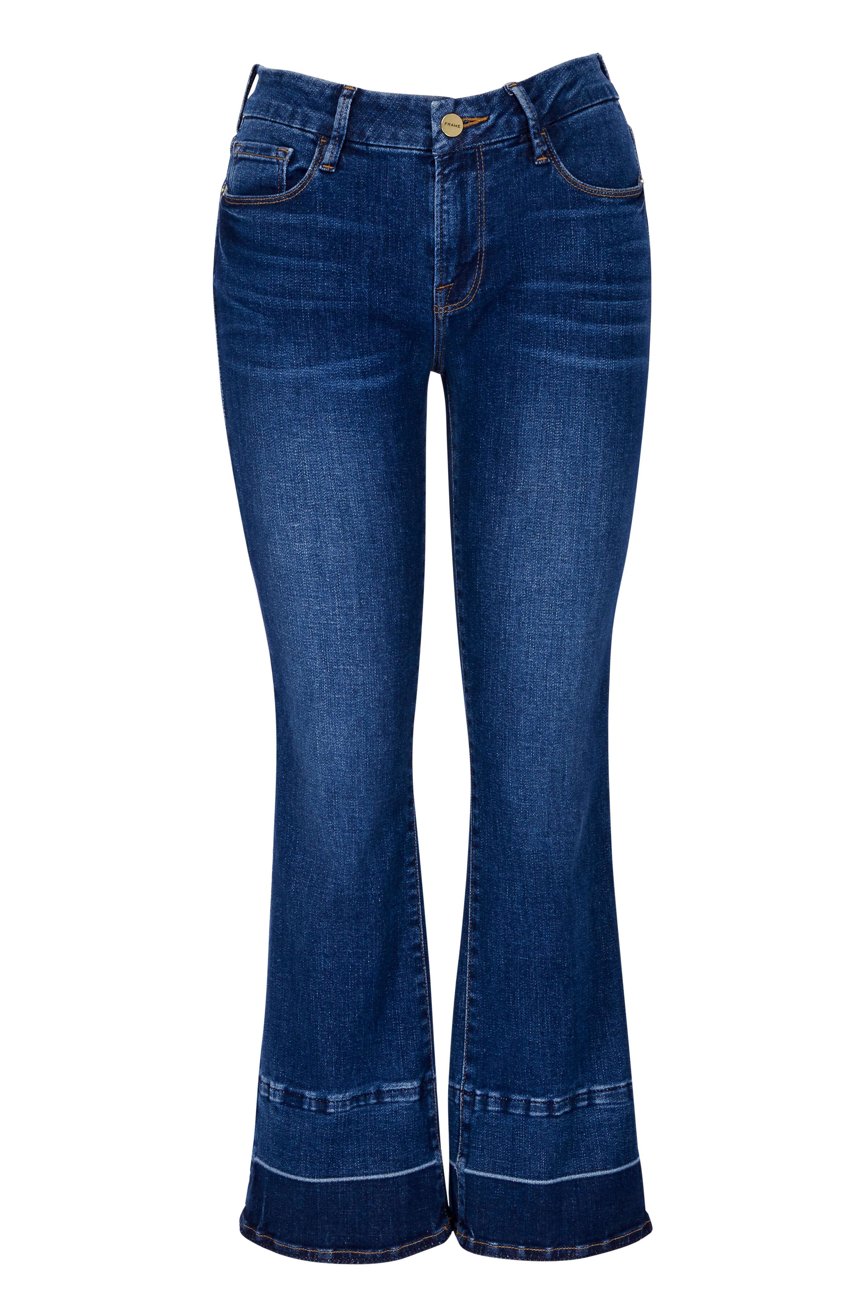 Frame - Le Crop Mini Boot Released Hem Jean