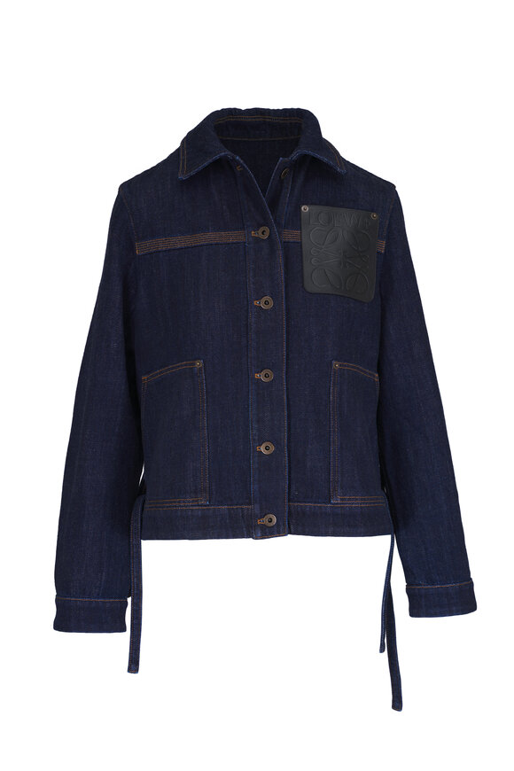 Loewe Indigo Blue Workwear Jacket