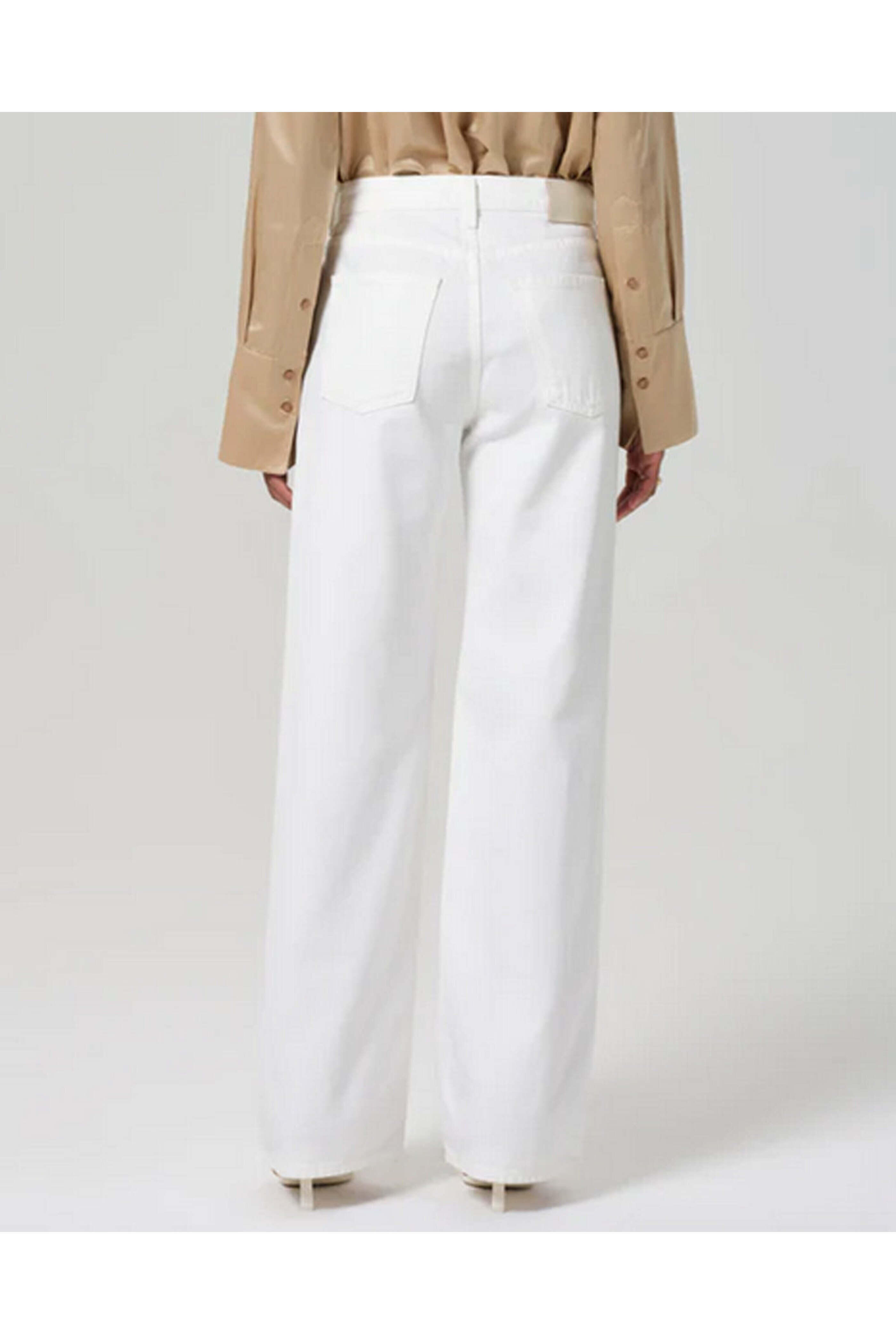 Citizens of Humanity - Annina High Rise Wide Leg Jean in Soft White