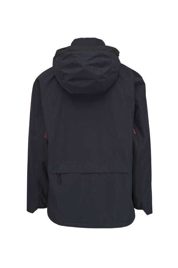 Loro Piana Mei Black & Blue Bomber Jacket - view 3