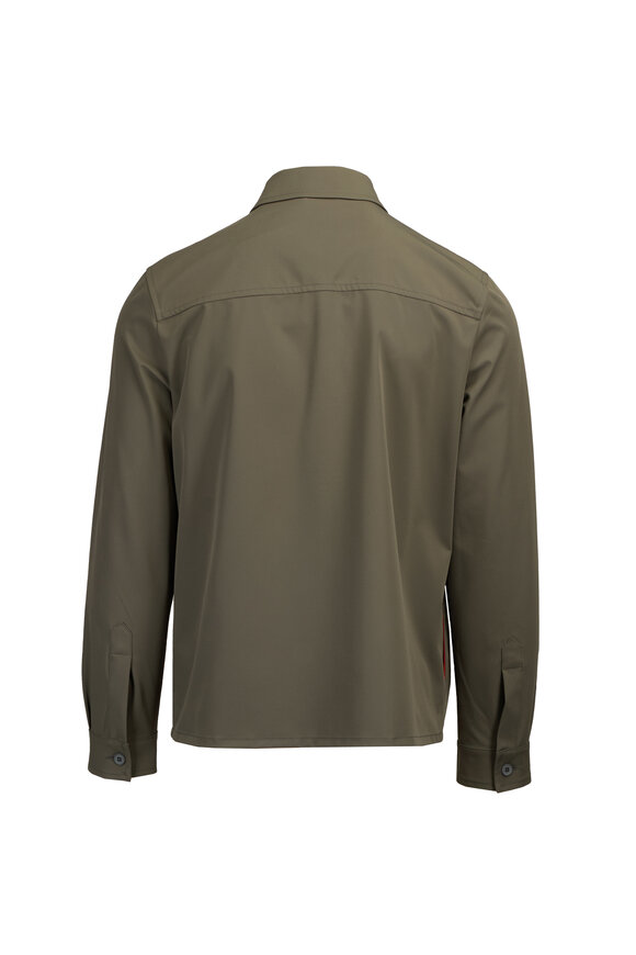 Marco Pescarolo Olive Green Techno Jacket - view 2