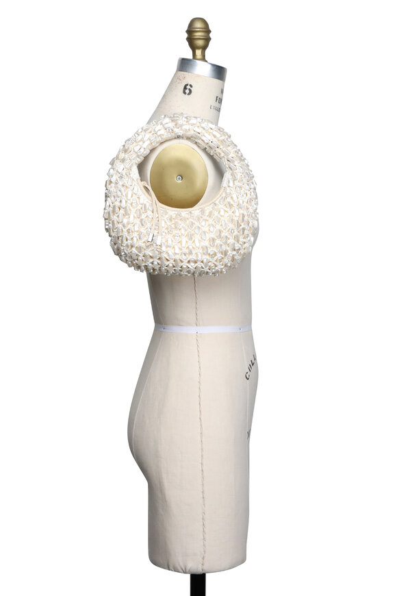 Staud Cream Reef Top Handle Bag - view 5