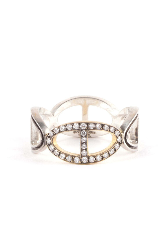 Sylva & Cie Diamond Link Band - view 1