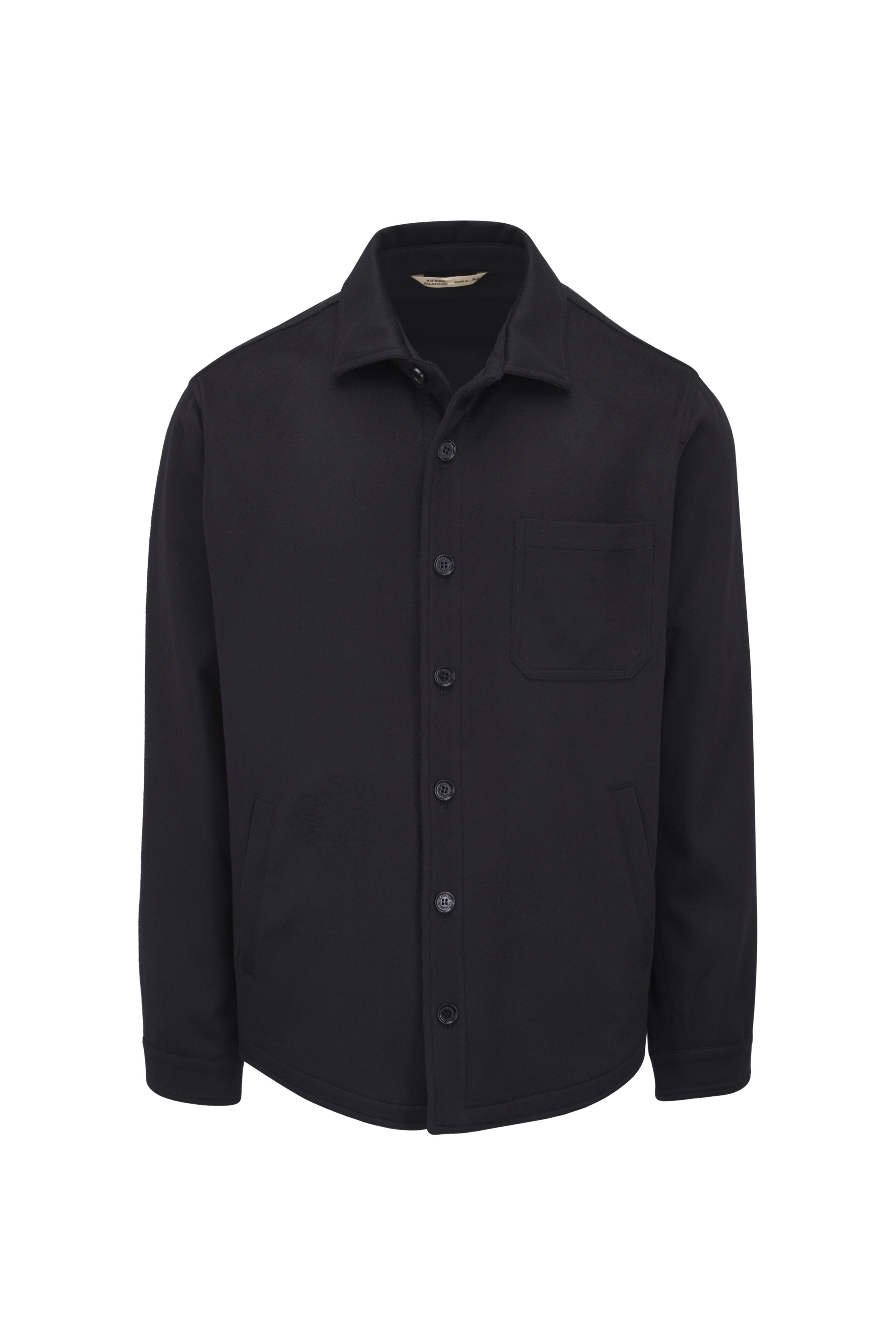 Maurizio Baldassari - Navy Cashmere Overshirt
