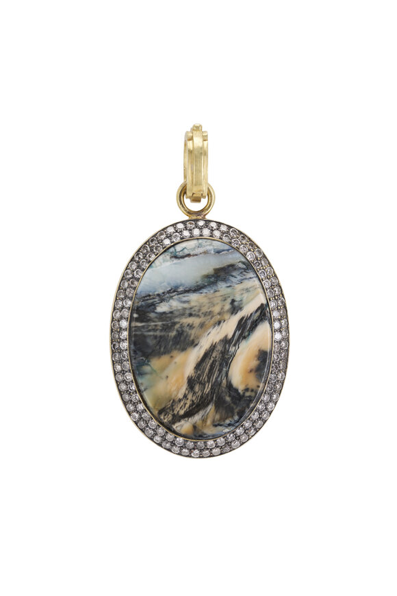 Sylva & Cie - Fossil Mammoth Bone Pendant