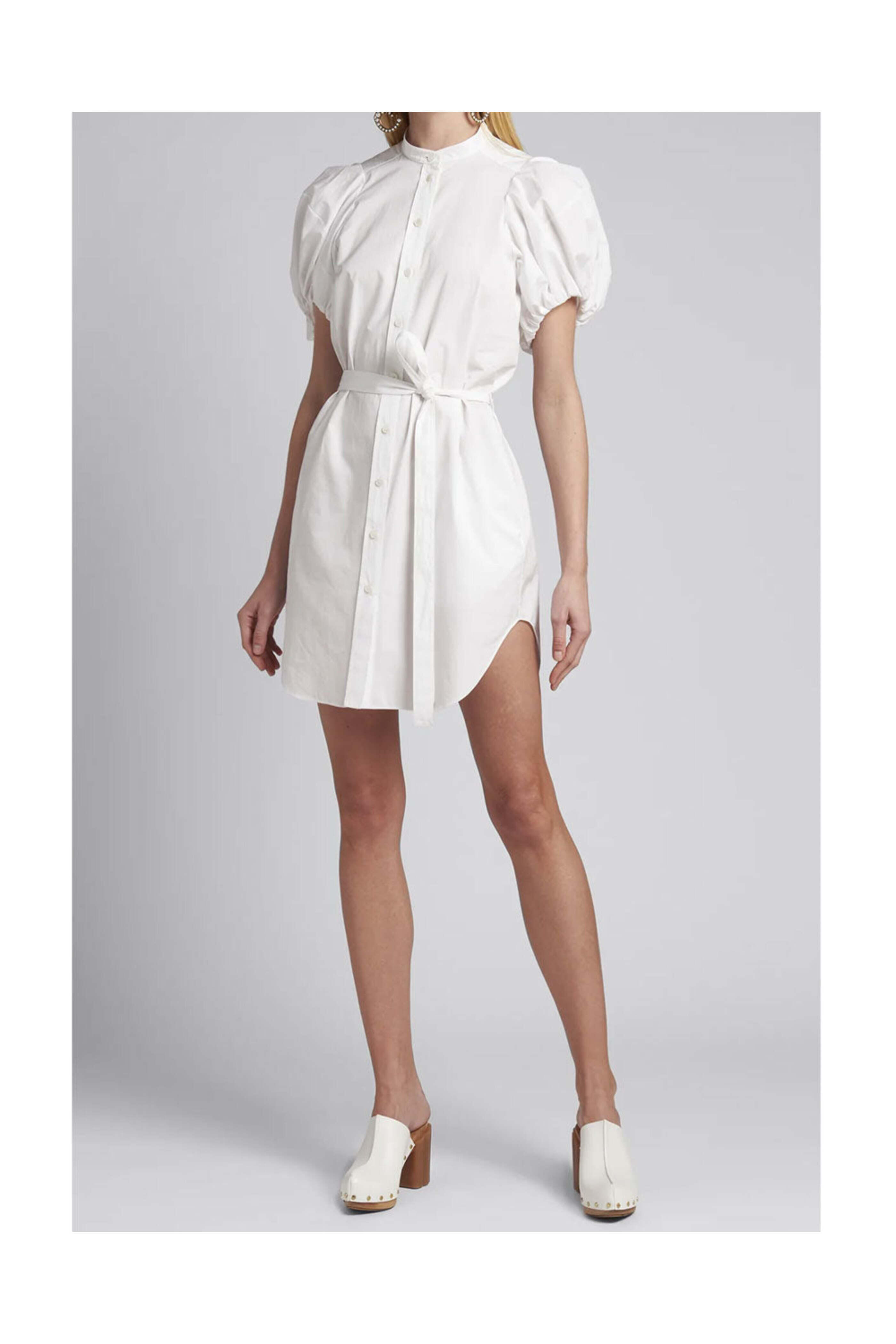 Stella McCartney - White Poplin Anastasia Dress