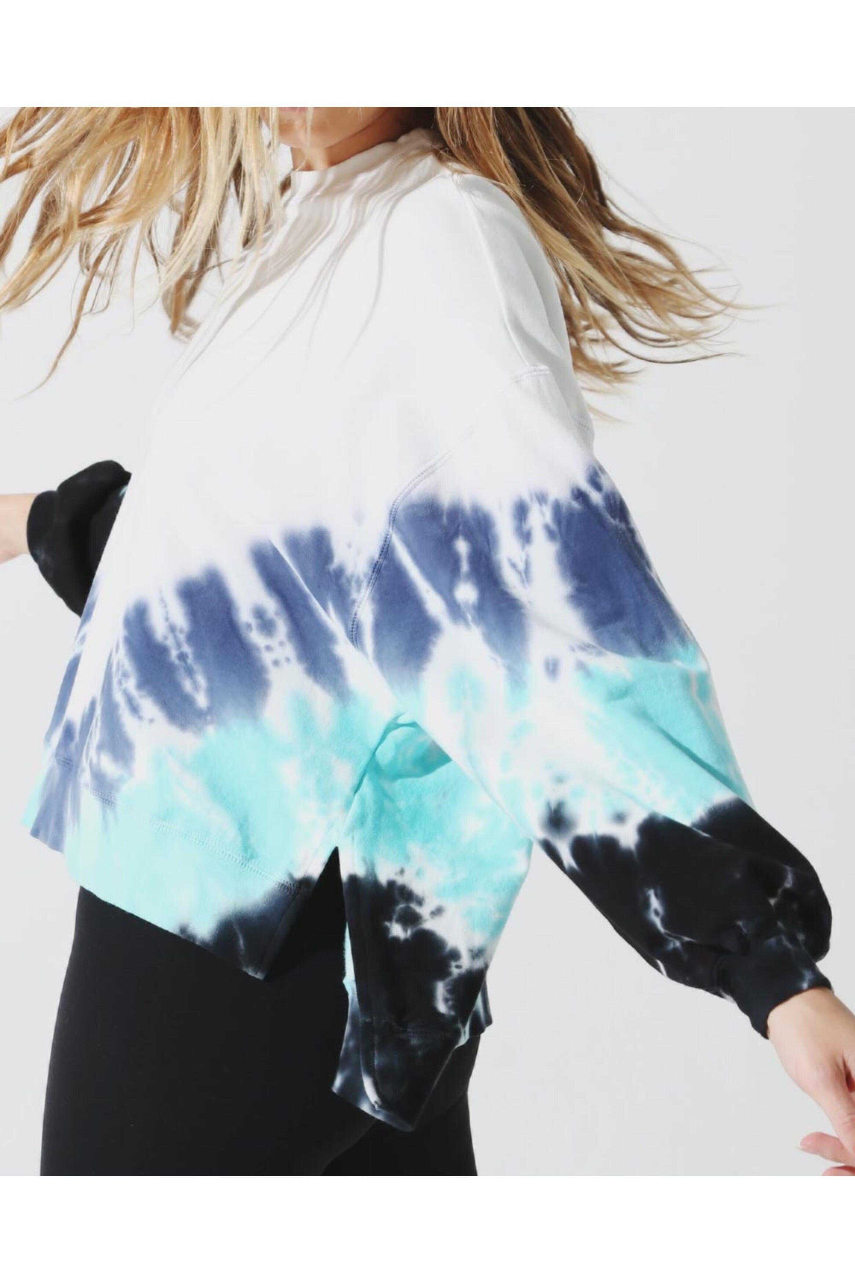 Electric & Rose - Denim Tie Dye Neil Sweatshirt