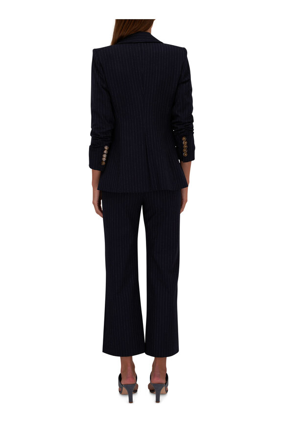 Veronica Beard - Dova Navy Pinstripe Pant 