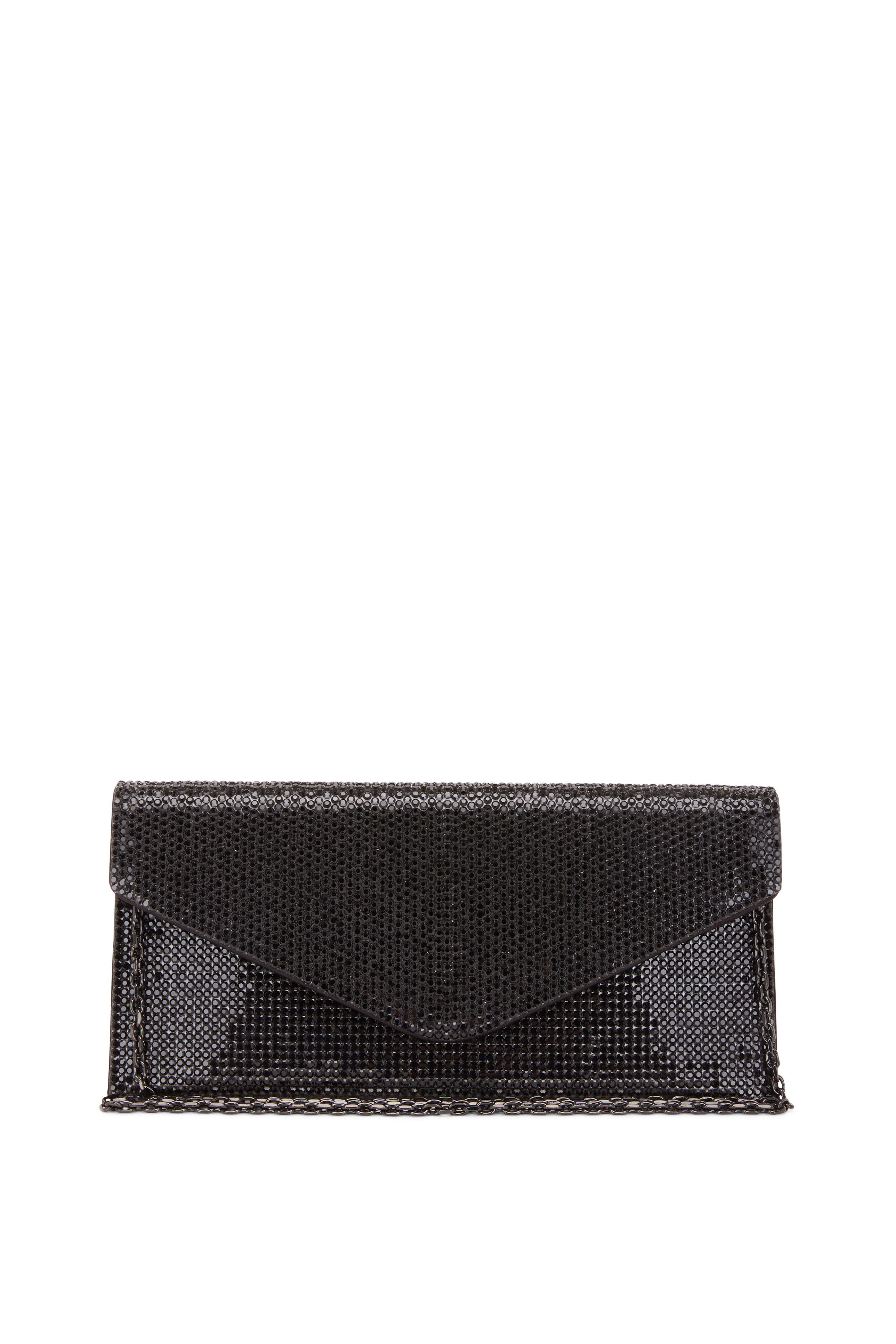 Judith Leiber Crystal Bow Clutch Bag