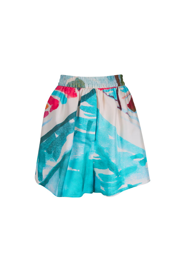 Loro Piana Corbin Bermuda La Piscina Linen Shorts - view 1