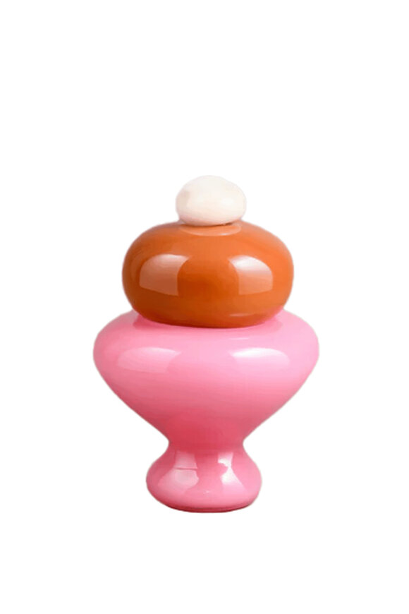 Helle Mardahl The Jar Medi in Almond & Pink