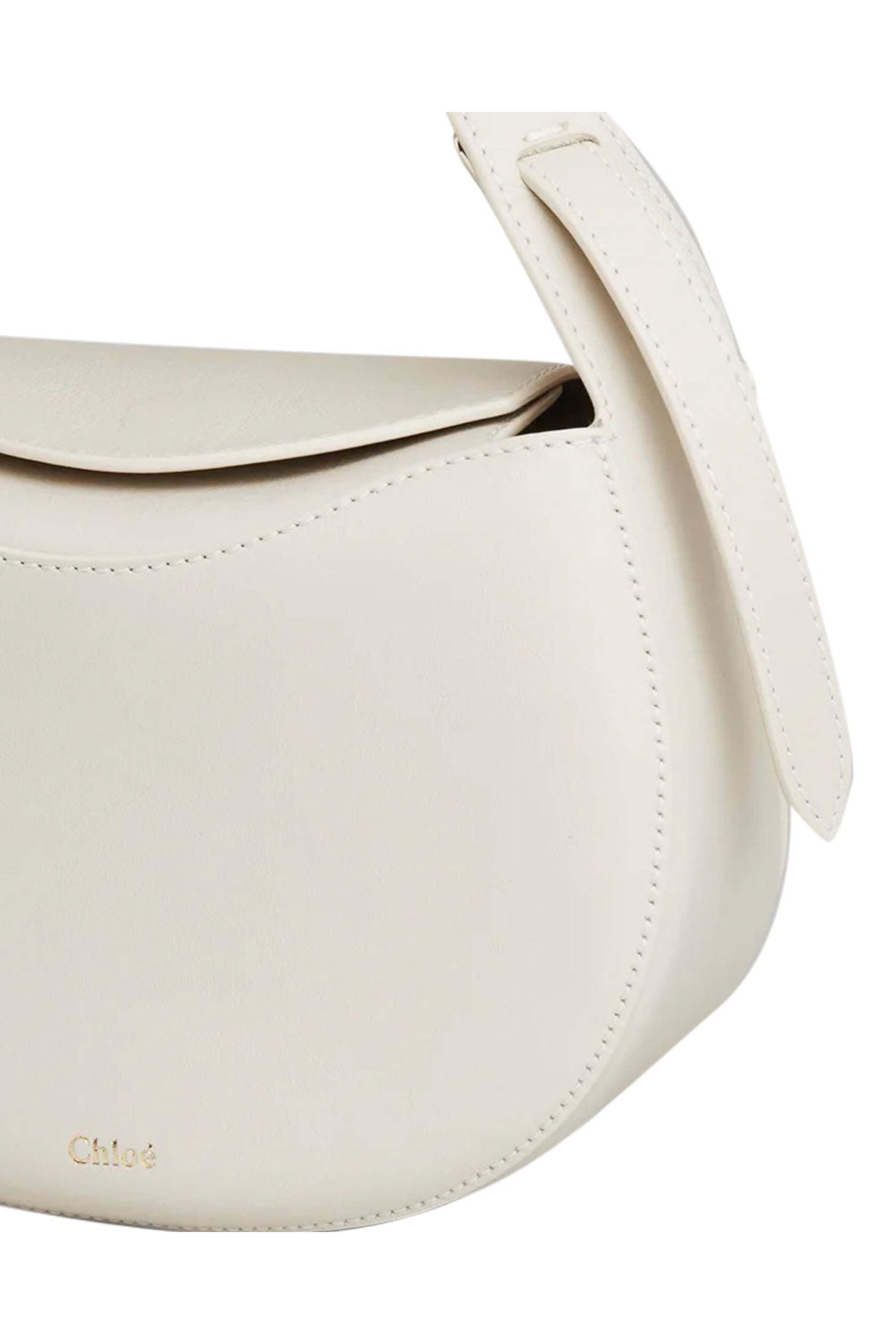 Chloé - Kiss Small Bag in Natural White