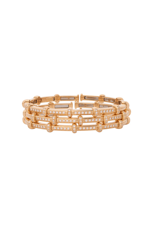 Sidney Garber - Diamond Spring Bracelet