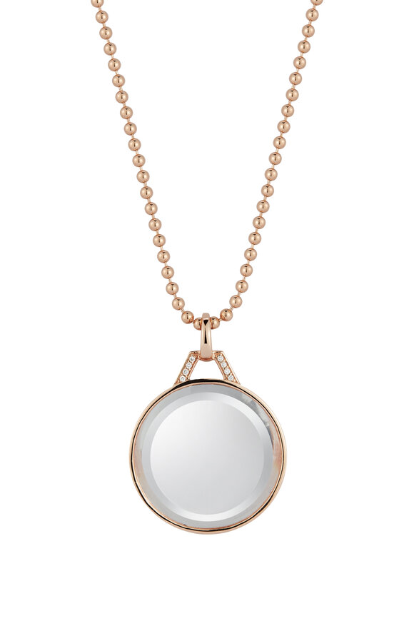 Walters Faith - Dora 18K Rose Gold Ball 24" Chain Necklace 