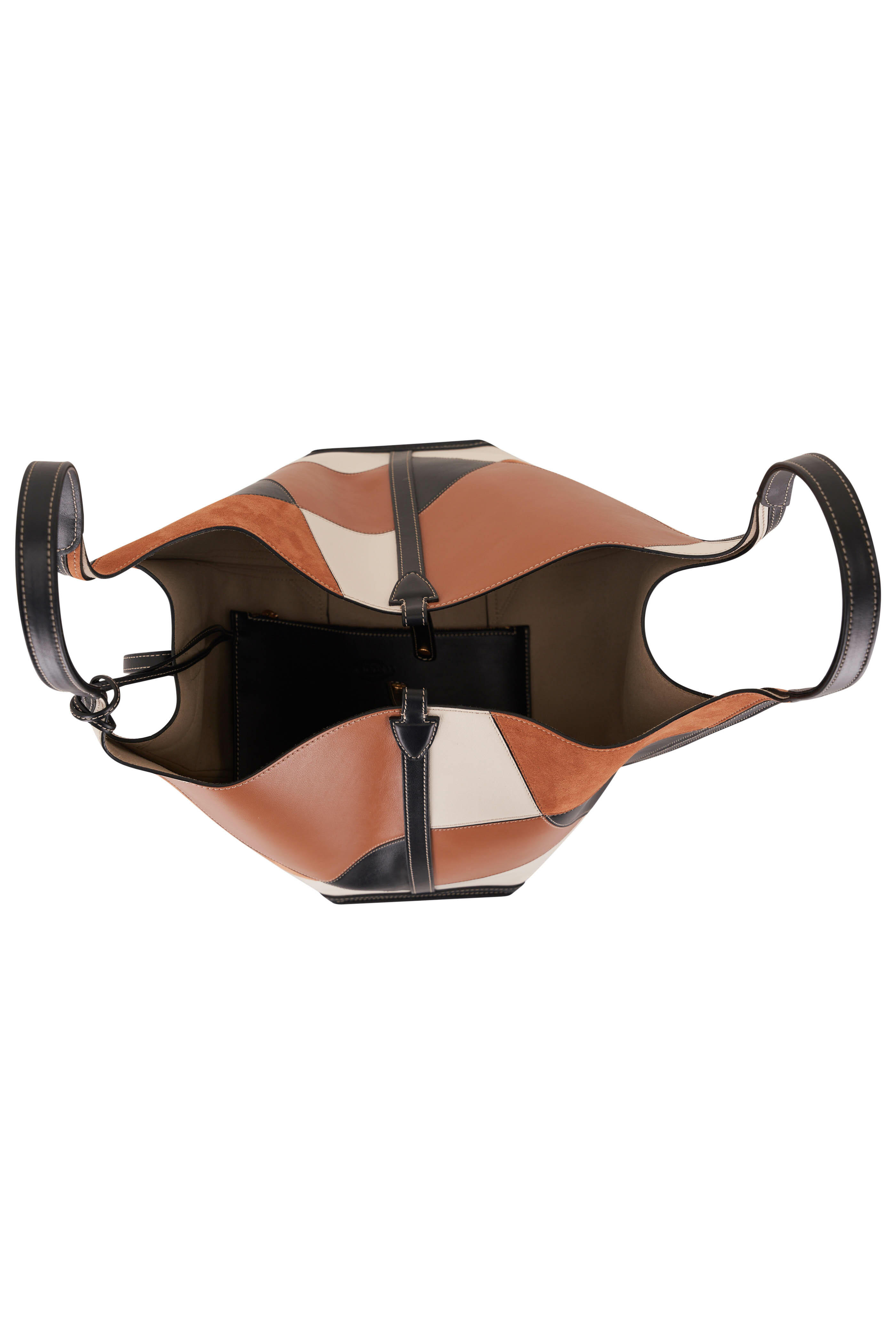 Tod's - Medium T Timeless Patchwork Leather Shopping Bag