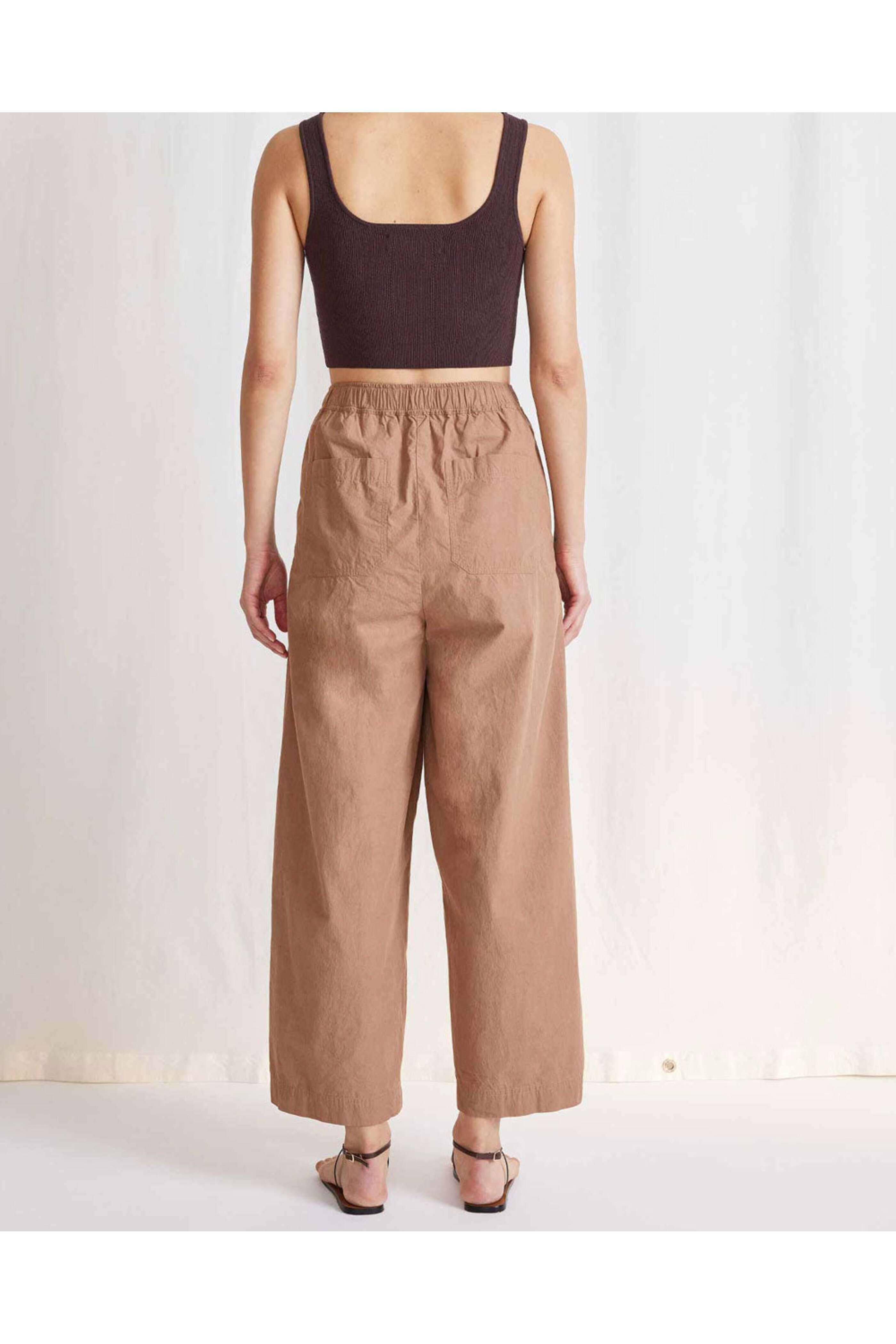 Apiece Apart - Deep Khaki Spa Pleat Pant