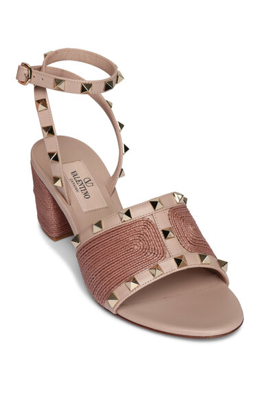 Valentino Garavani - Rose Patent Leather VLogo Platform Sandal, 115mm