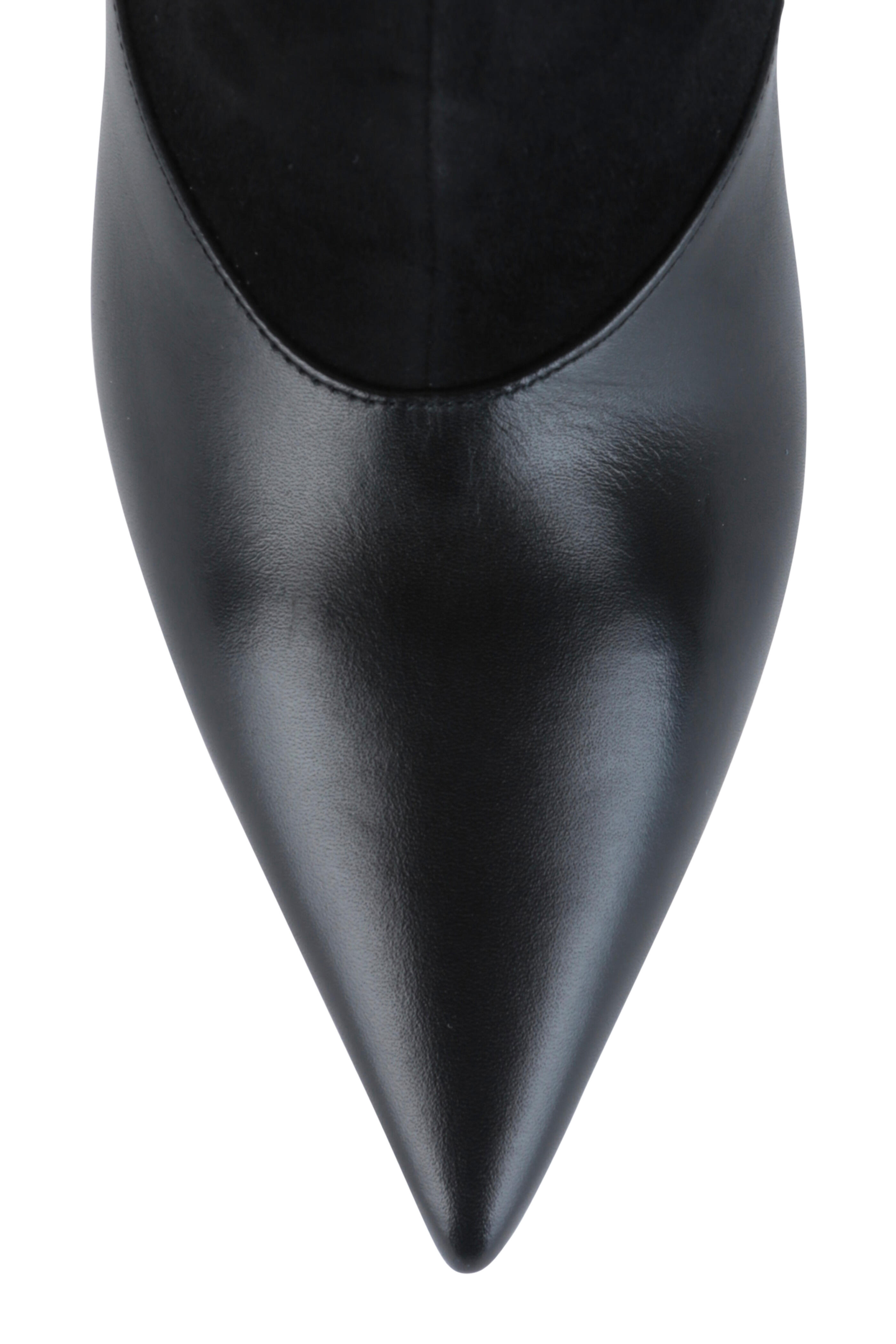 Jimmy Choo - Brelan Black Leather & Suede Boot, 85mm