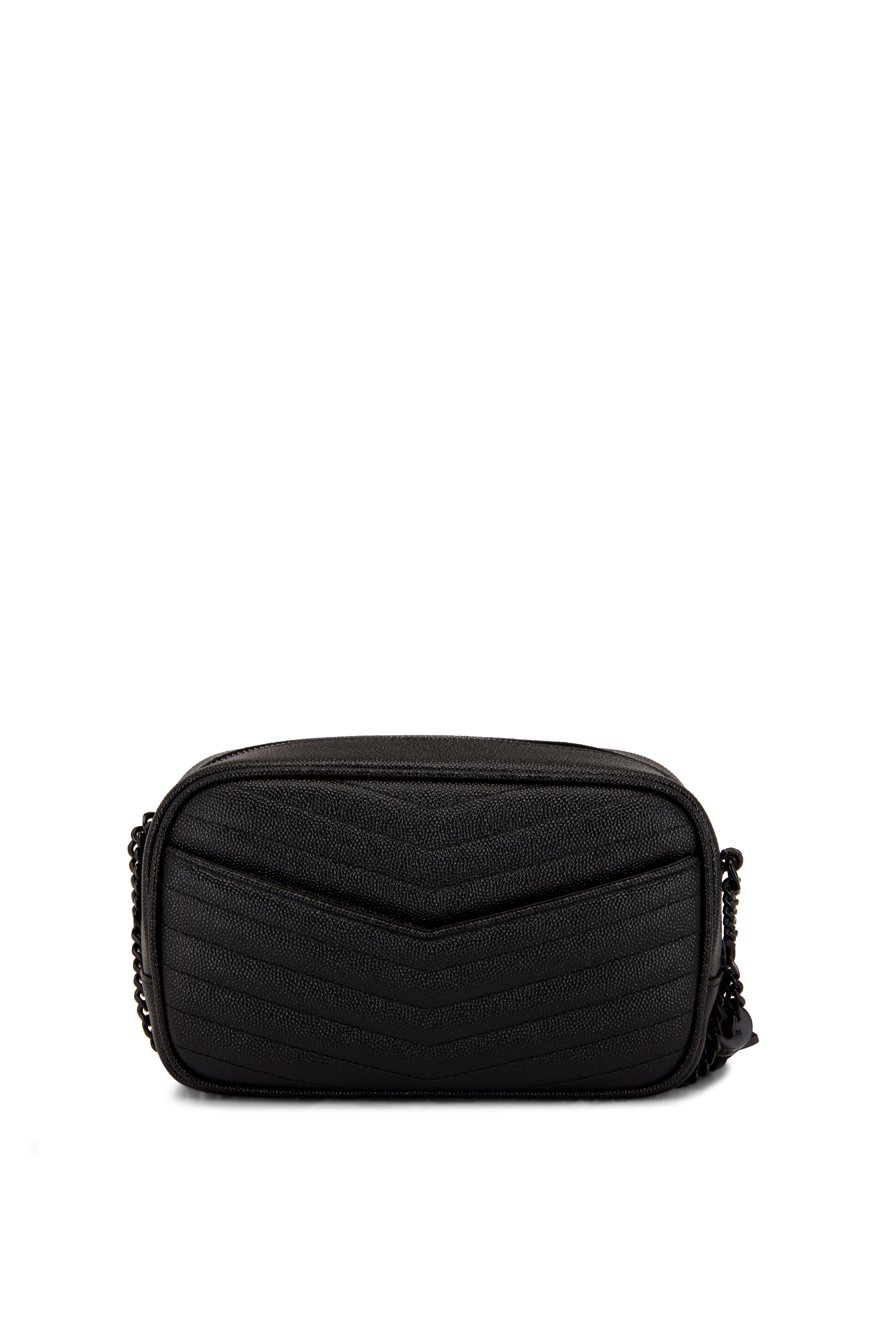 Lou mini bag in matelassé best sale grain de poudre embossed leather