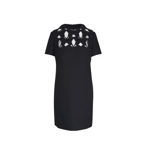 ワンピース VALENTINO DRESS (6B3VAUF590D 0BO) VALENTINO GARAVANI Golden Wings brocade Jaquard mini dress