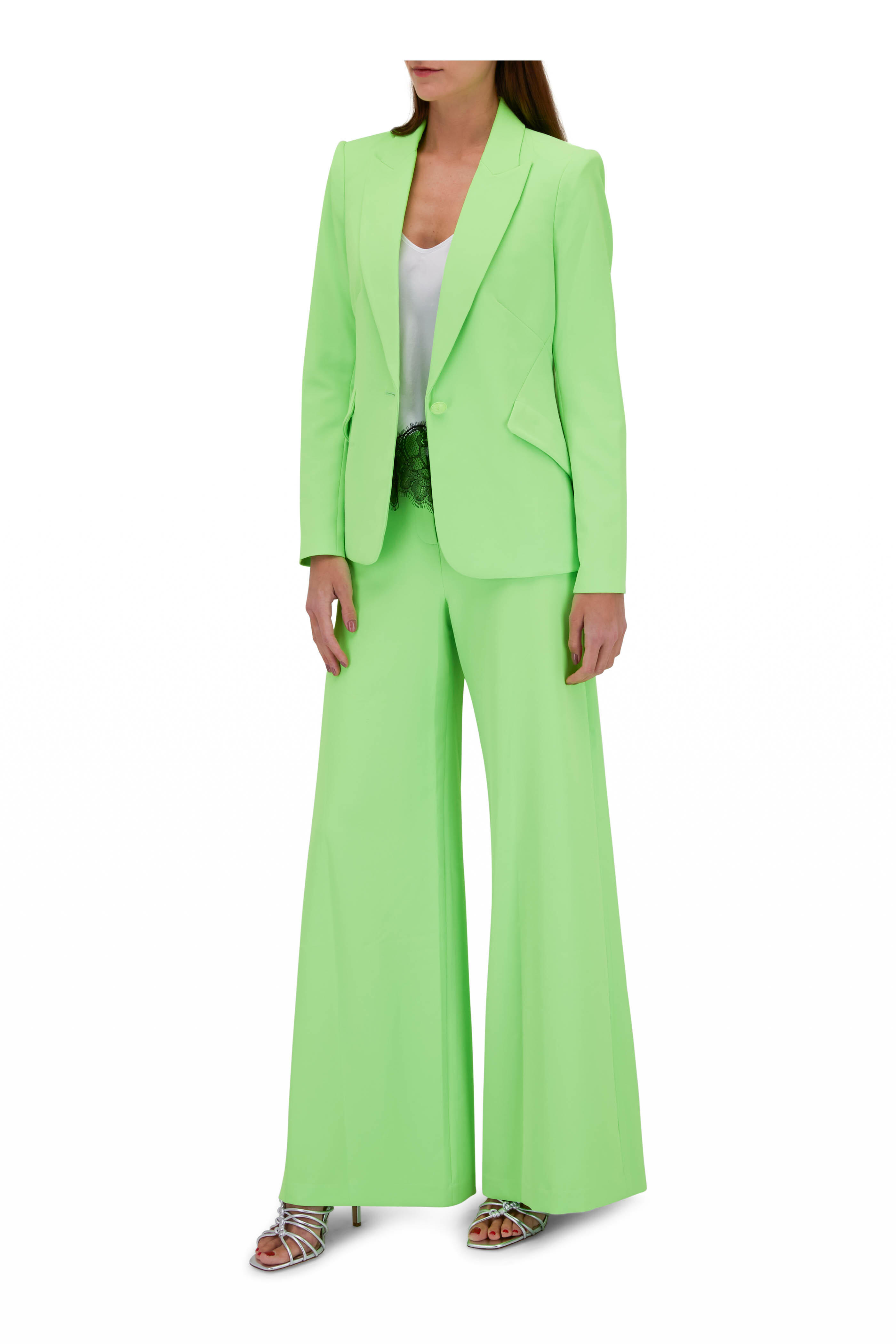 L'Agence - Chamberlain Lime Green Blazer | Mitchell Stores