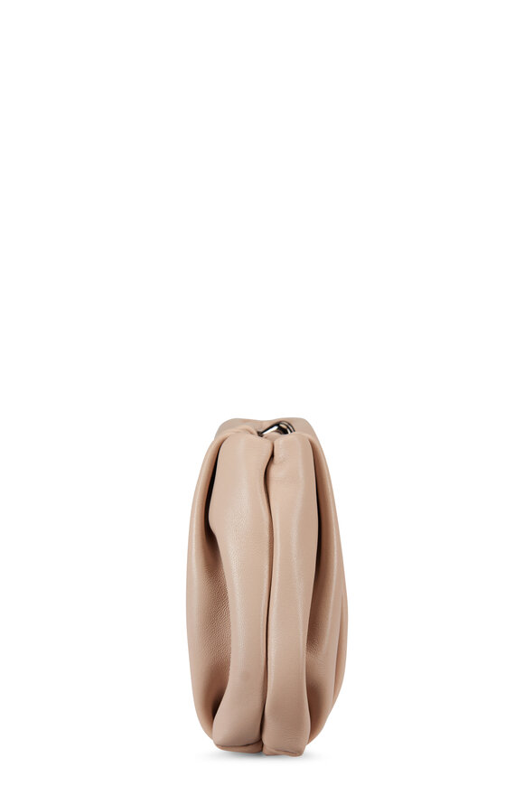 Brunello Cucinelli Avorio Ivory Leather Clutch - view 3