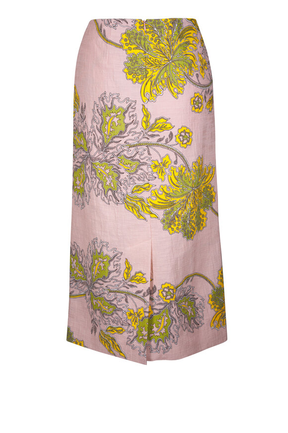 La DoubleJ Swathe Placée Print Pencil Skirt - view 3
