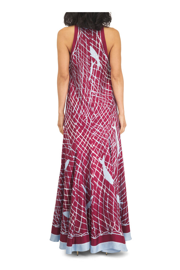 Altuzarra Moonlight Multicolor Silk Dress - view 3