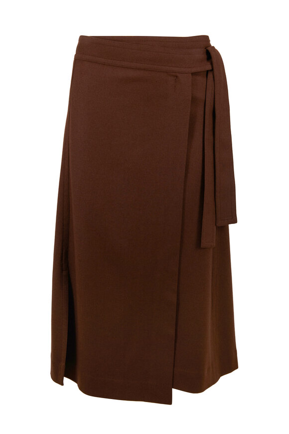 Vince - Hickory High Rise Belted Skirt