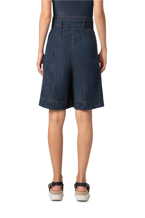 Akris Punto - Fioretta Denim Bermuda Shorts