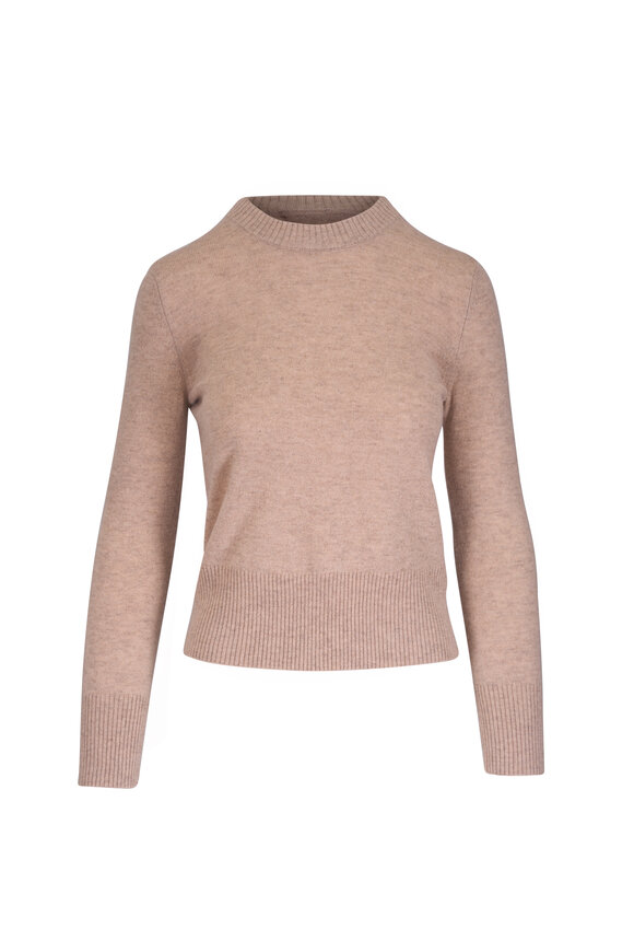 Veronica Beard Pippen Oat Cashmere Sweater